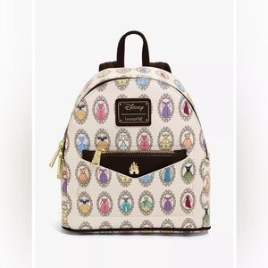 Disney Loungefly Princess Frame Dress Mini Backpack
